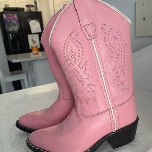 Toddler Pink Cowboy boots